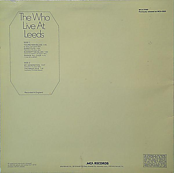 The Who - Live At Leeds 1980 - Quarantunes