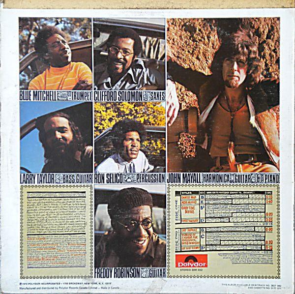 John Mayall - Jazz Blues Fusion 1972 - Quarantunes