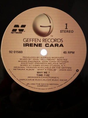 Irene Cara - Why Me? - 1983 - Quarantunes