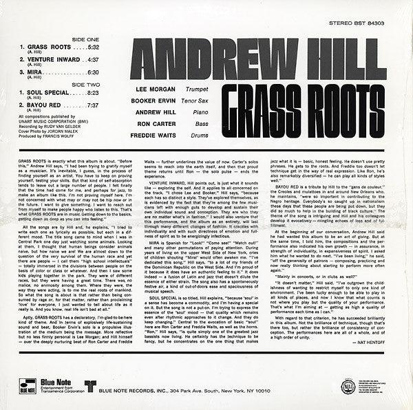 Andrew Hill - Grass Roots 2006 - Quarantunes