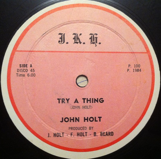 John Holt - Try A Thing