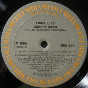 Liona Boyd - Albinoni, Bach, Cimarosa, Marcello, Vivaldi 1979 - Quarantunes