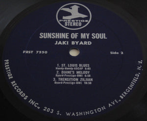Jaki Byard Trio - Sunshine Of My Soul