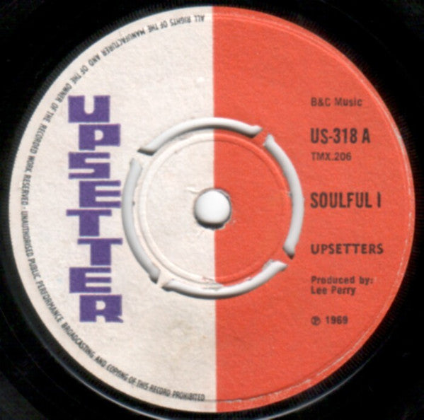The Upsetters - Soulful I / No Bread And Butter