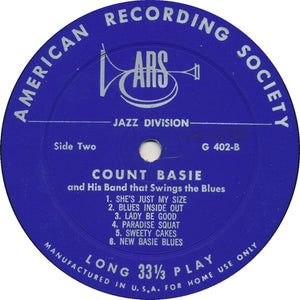 Count Basie - Count Basie And His Band That Swings The Blues