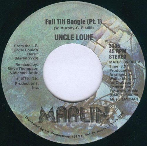 Uncle Louie - Full Tilt Boogie 1979 - Quarantunes