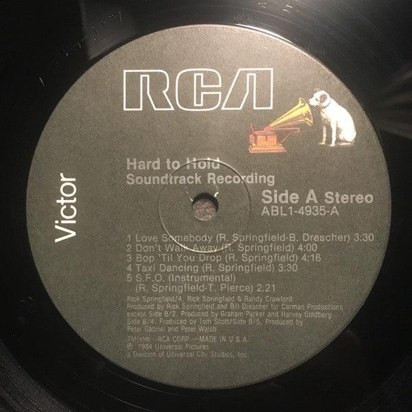 Rick Springfield - Hard To Hold - Soundtrack Recording 1984 - Quarantunes
