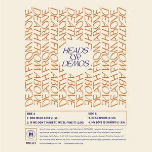 Death From Above 1979 - Heads Up Demos - 2018 - Quarantunes