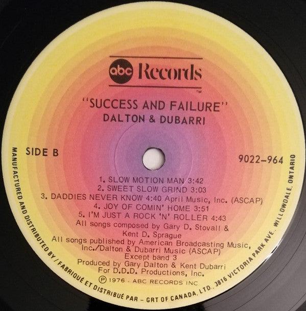 Dalton & Dubarri - Success & Failure - 1976 - Quarantunes