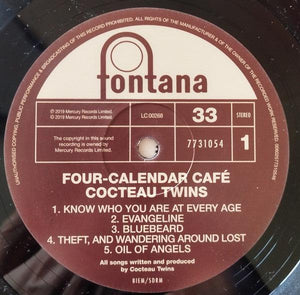 Cocteau Twins - Four-Calendar Café - 2019 - Quarantunes