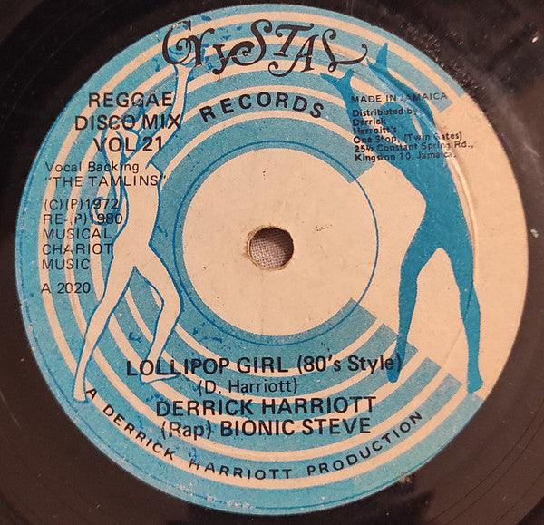 Derrick Harriott - Lollipop Girl (80s Style) (12") 1980 - Quarantunes
