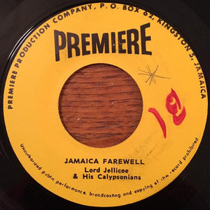 Lord Jellicoe & His Calypsonians - Yellow Bird / Jamaica Farewell - Quarantunes