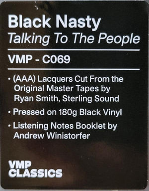 Black Nasty - Talking To The People - 2023 - Quarantunes