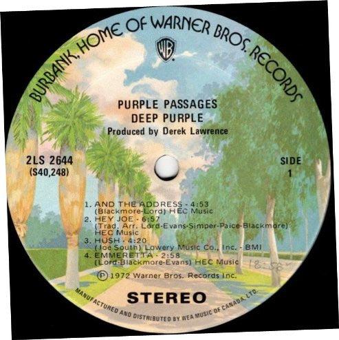 Deep Purple - Purple Passages - Quarantunes