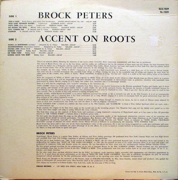 Brock Peters - Accent On Roots 1961 - Quarantunes