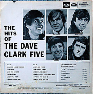 The Dave Clark Five - The Hits Of The Dave Clark Five - 1966 - Quarantunes