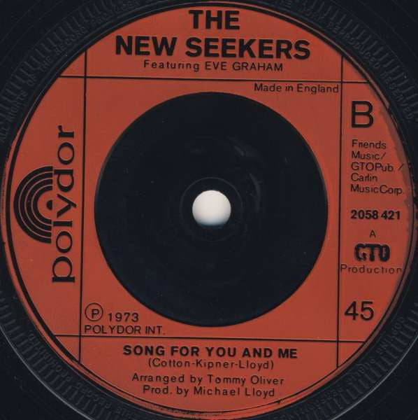 The New Seekers - You Won't Find Another Fool Like Me