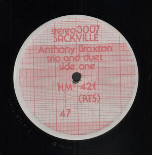 Anthony Braxton - Trio And Duet - 1974 - Quarantunes