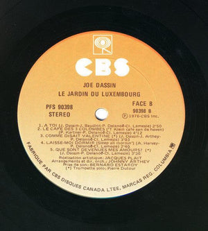 Joe Dassin - Le Jardin Du Luxembourg 1976 - Quarantunes