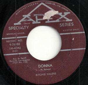 Ritchie Valens - Donna / La Bamba - 1959 - Quarantunes