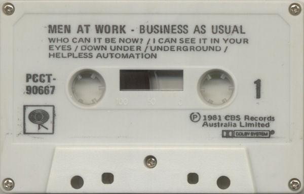 Men At Work - Business As Usual 1982 - Quarantunes