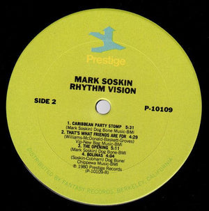 Mark Soskin - Rhythm Vision 1980 - Quarantunes