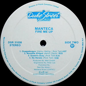 Manteca - Fire Me Up - 1987 - Quarantunes