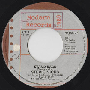 Stevie Nicks - Stand Back 1983 - Quarantunes