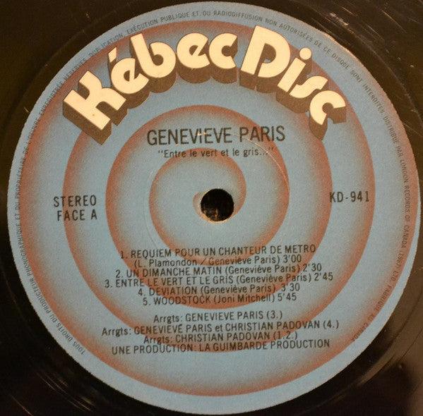 Geneviève Paris - Entre Le Vert Et Le Gris... 1978 - Quarantunes