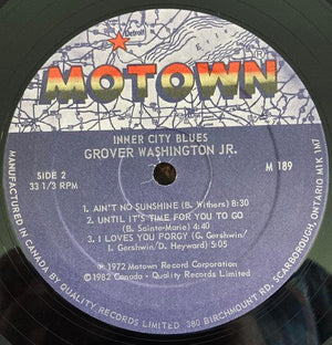 Grover Washington, Jr. - Inner City Blues 1982 - Quarantunes