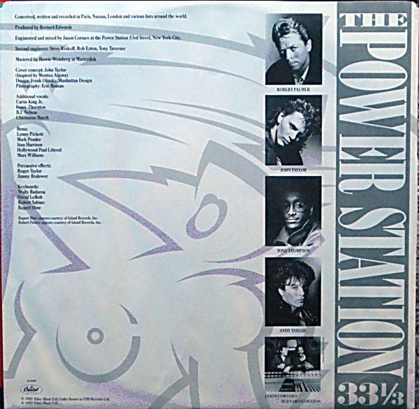 The Power Station - The Power Station 33⅓ 1985 - Quarantunes
