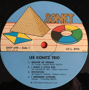 The Lee Konitz Trio - Oleo - 1975 - Quarantunes