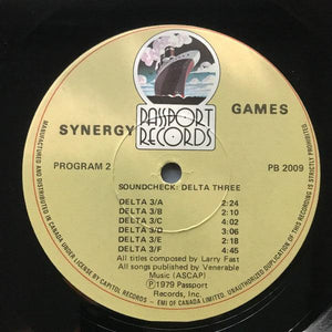 Synergy - Games 1979 - Quarantunes