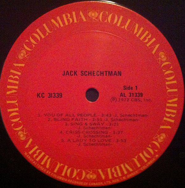 Jack Schechtman - Jack Schechtman