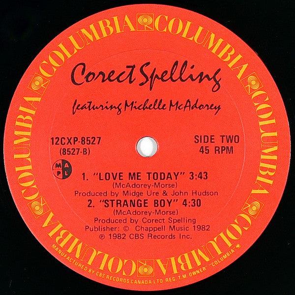 Corect Spelling - Love Me Today - 1982 - Quarantunes