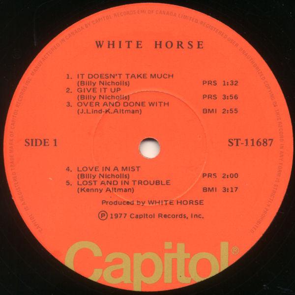 White Horse - White Horse 1977 - Quarantunes