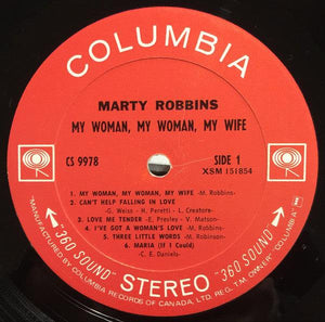 Marty Robbins - My Woman, My Woman, My Wife 1970 - Quarantunes