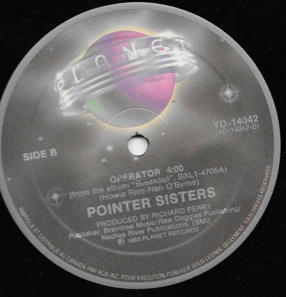 Pointer Sisters - Baby Come And Get It b/w Operator (12") 1985 - Quarantunes