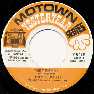 Rare Earth - Get Ready / (I Know) I'm Losing You