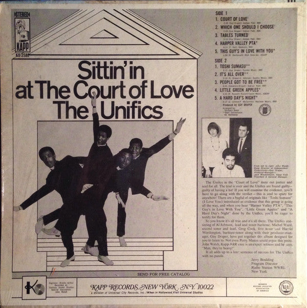 The Unifics - Sittin' In At The Court Of Love