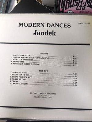 Jandek - Modern Dances - 1987 - Quarantunes