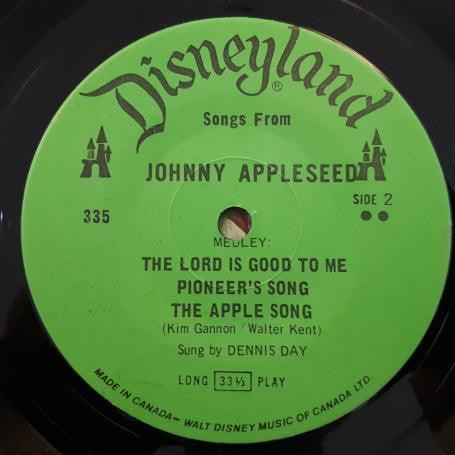 Various - Walt Disney's Story Of Johnny Appleseed - Quarantunes