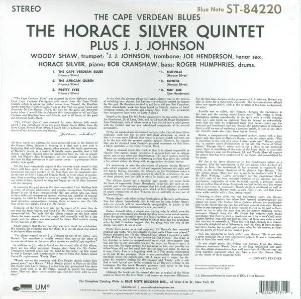 The Horace Silver Quintet plus J.J. Johnson - The Cape Verdean Blues 2015 - Quarantunes