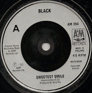 Black - Sweetest Smile 1987 - Quarantunes