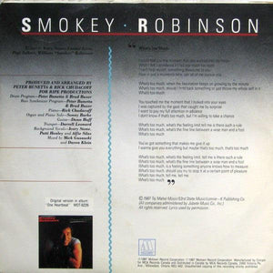 Smokey Robinson - What's Too Much 1987 - Quarantunes