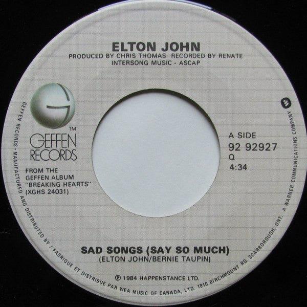 Elton John - Sad Songs (Say So Much) 1984 - Quarantunes