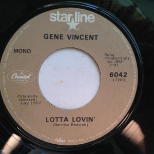 Gene Vincent - Be-Bop-A-Lula / Lotta Lovin' - Quarantunes