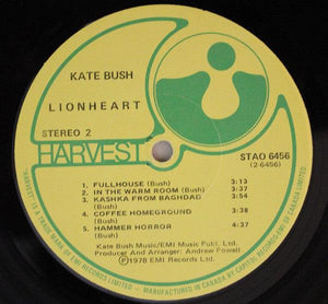Kate Bush - Lionheart 1978 - Quarantunes