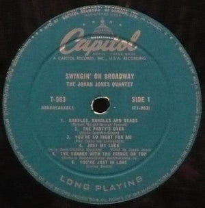 The Jonah Jones Quartet - Swingin' On Broadway - 1958 - Quarantunes