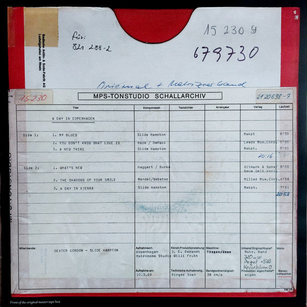 Dexter Gordon - A Day In Copenhagen